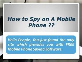 Spy Mobile for Iphone